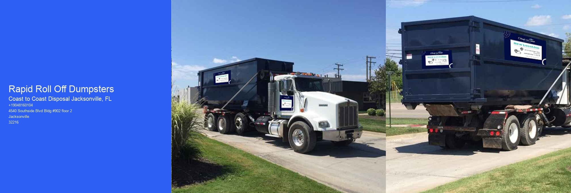 Rapid Roll Off Dumpsters